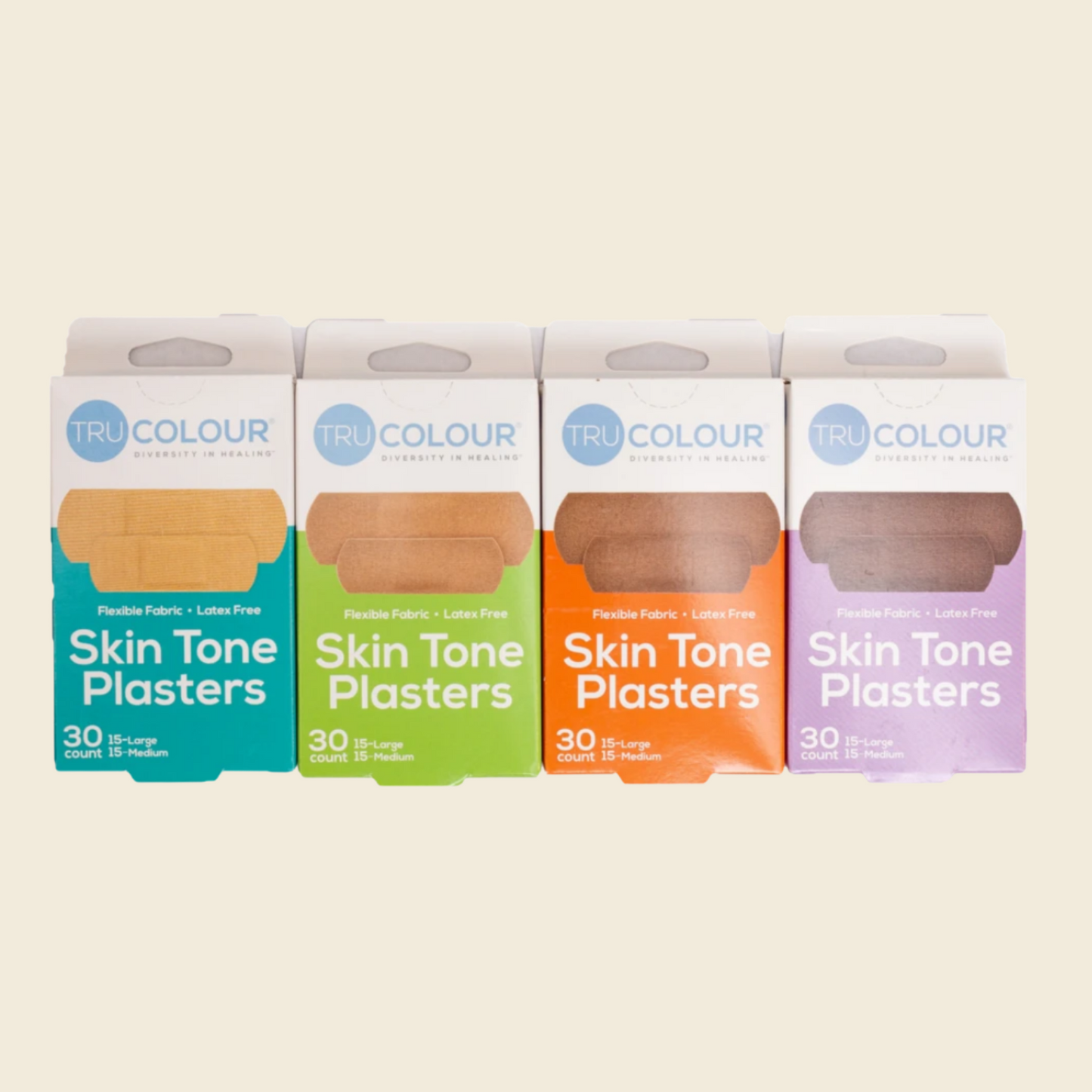 Tru-colour huidstint pleisters combipakket