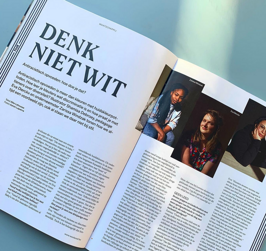 Interview 'Antiracistisch opvoeden' in Knack Weekend