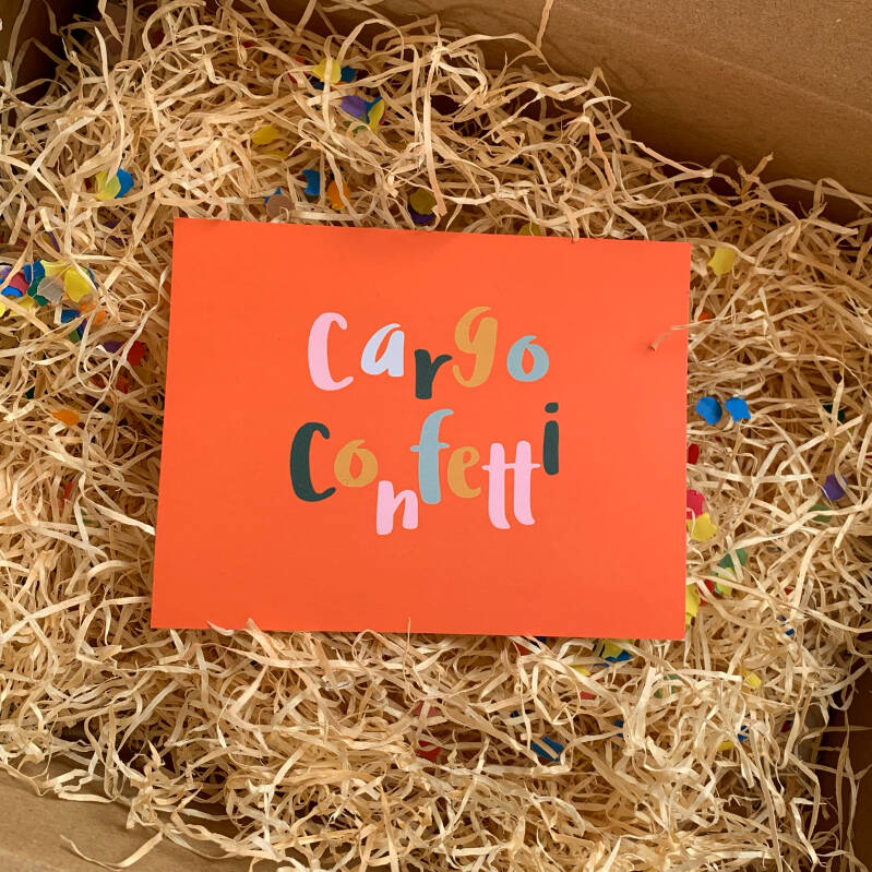 Hoe kwam je achter de naam 'Cargo Confetti'?