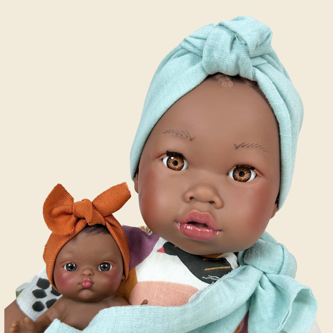 Alika pop met baby