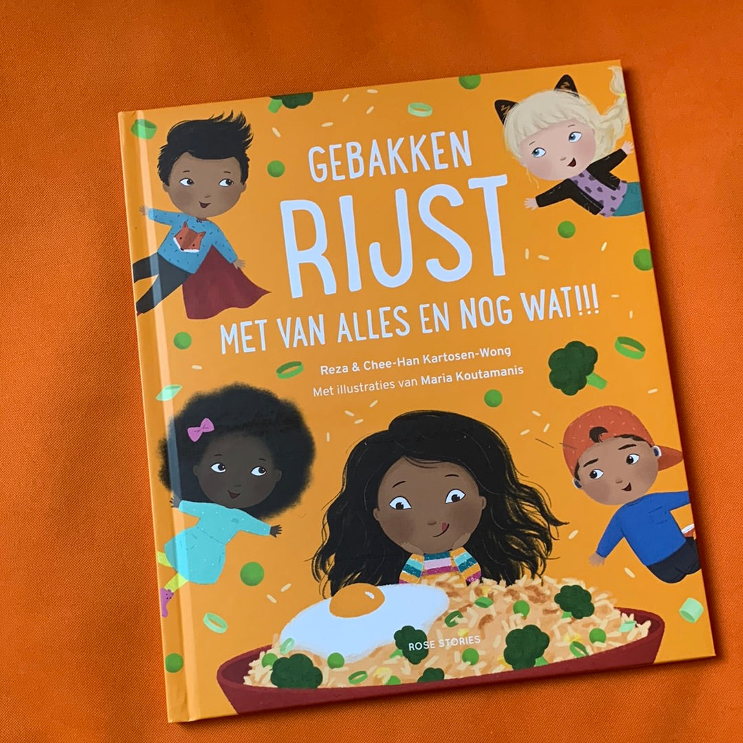 Gebakken rijst met van alles en nog wat!!!